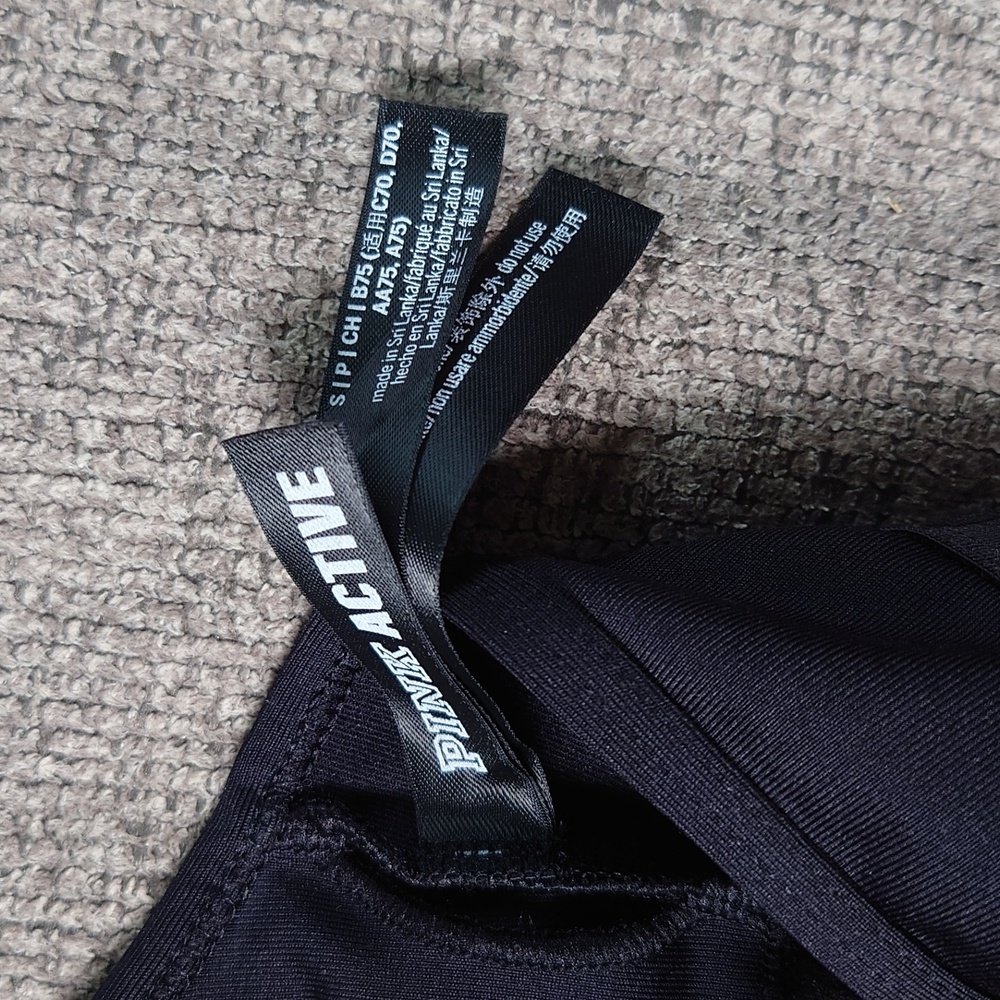 Pink Active Sports Bra - Picture 3 of 3
